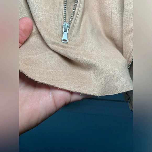 Blank NYC, military style jacket, Sand, size small - Picture 5 of 8